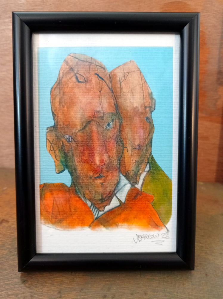 Small framed print