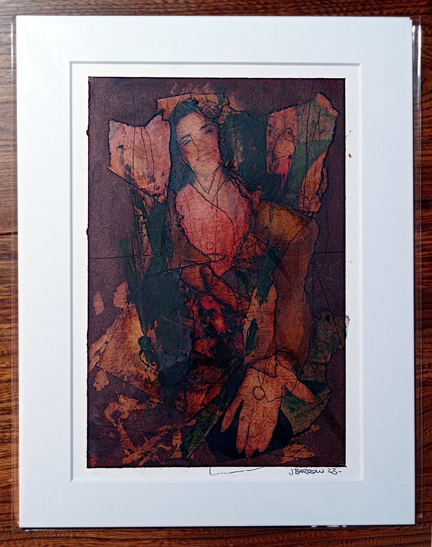 Original mixed media painting