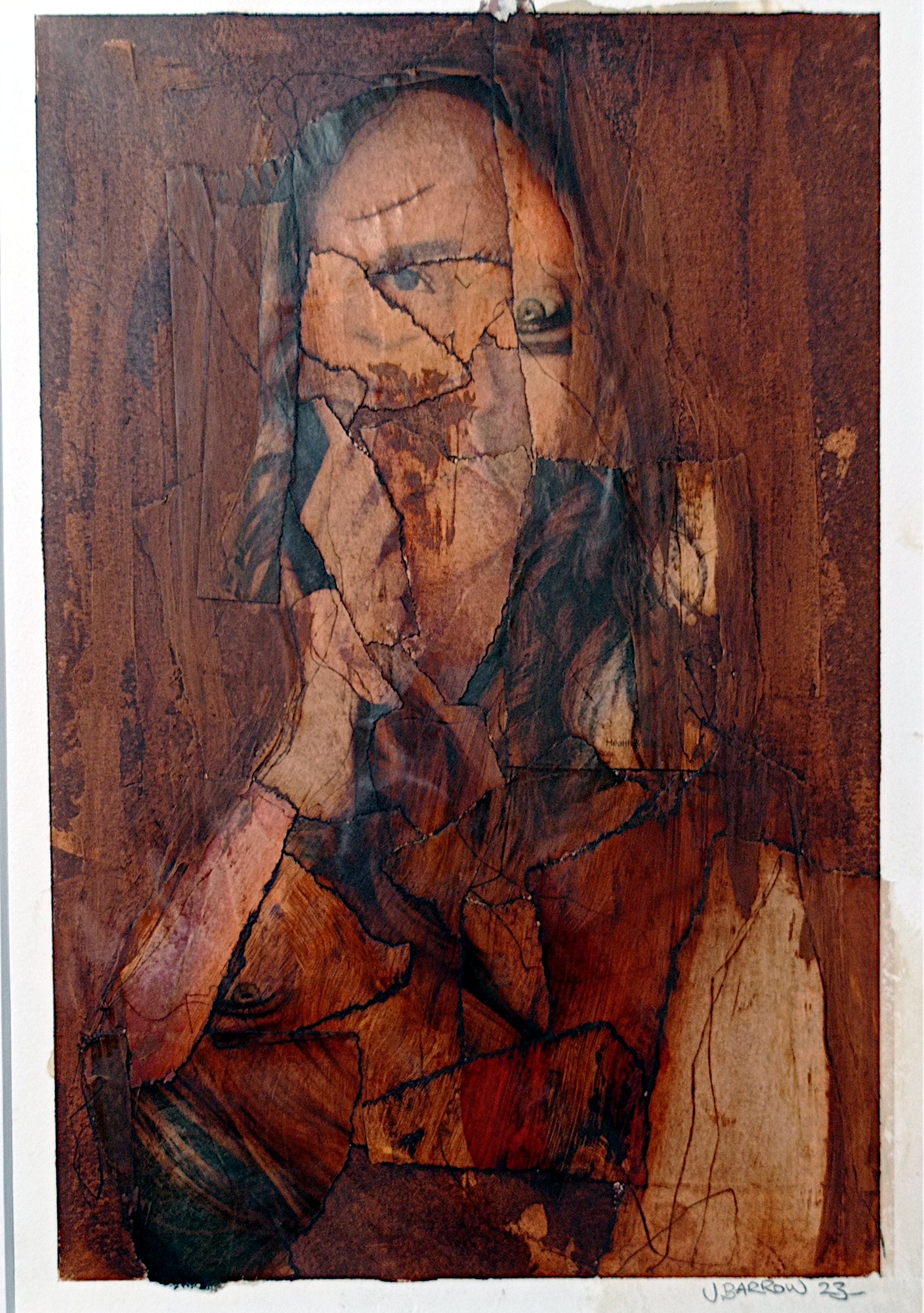 Original mixed media painting
