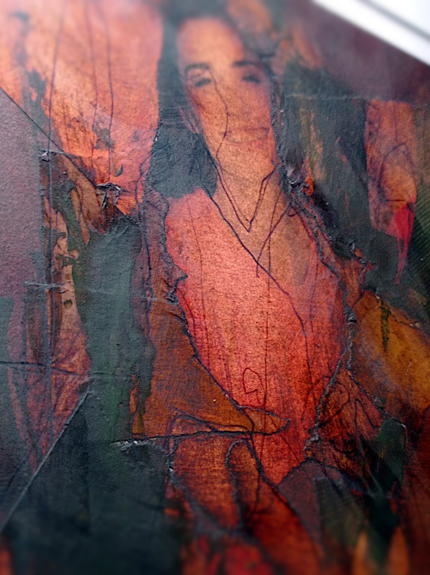 Original mixed media painting