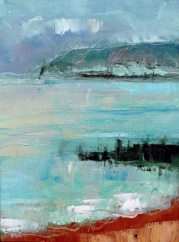 Langley Point, Eastbourne, towards the town.
