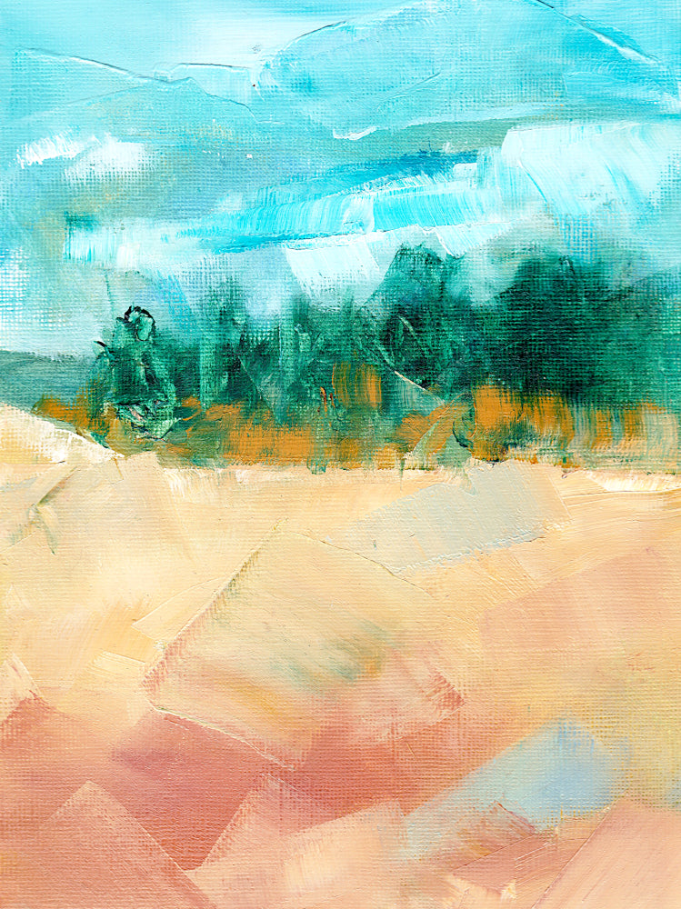 Langley Point, Eastbourne, towards the downs.