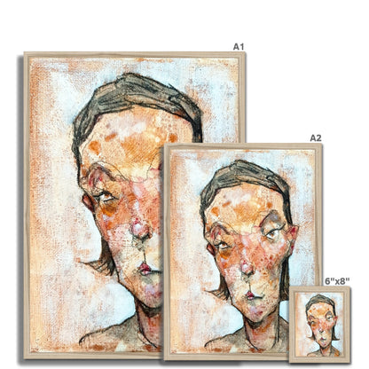 Visionary Head No.8 - Prints Framed Print