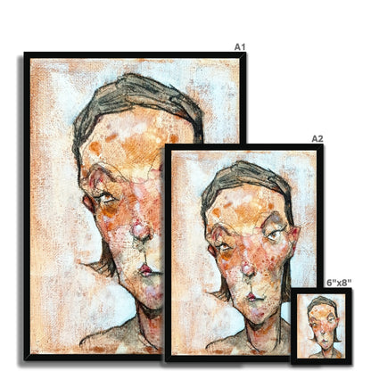 Visionary Head No.8 - Prints Framed Print