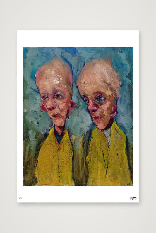 Shopping For Kicks — A3 (30×42cm, 12×17") Print only