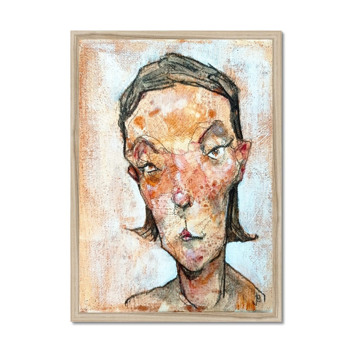 Visionary Head No.8 - Prints Framed Print