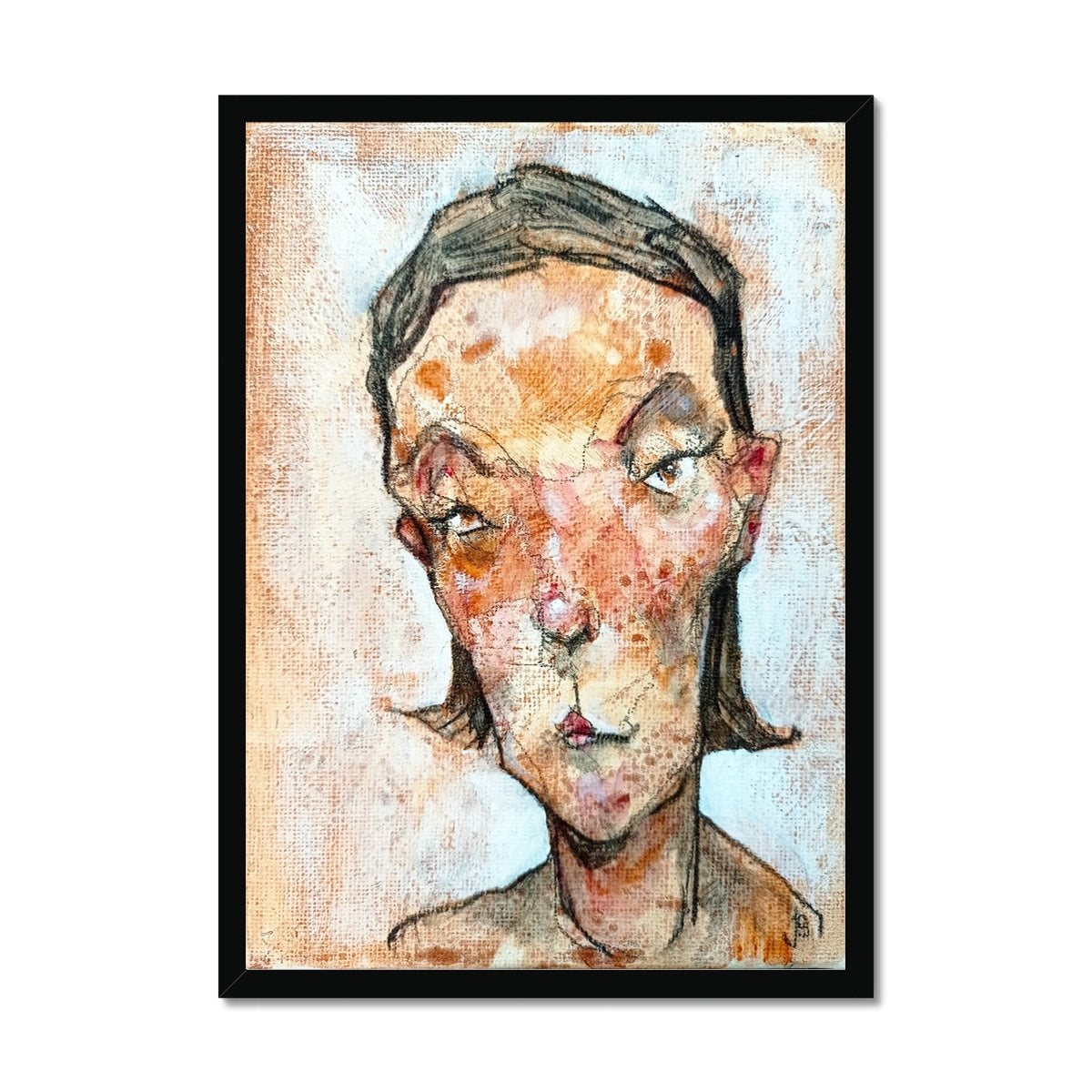 Visionary Head No.8 - Prints Framed Print